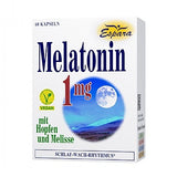 Melatonin 1 mg Kapseln Espara - Zur Unterstützung des Einschlafens und eines erholsamen Schlafs