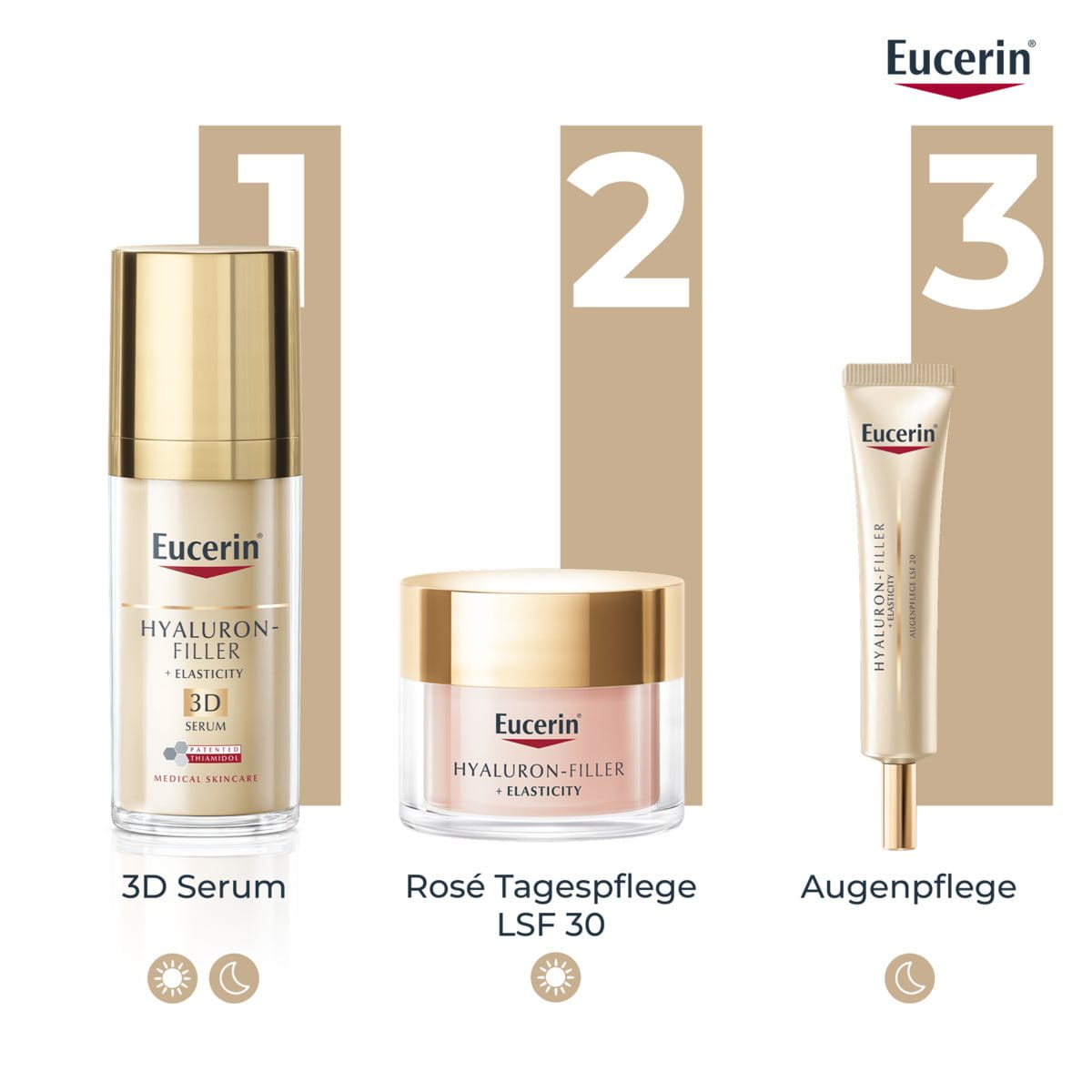 Hyaluron-Filler + Elasticity Tagespflege Rosé LSF 30 Nachfüllkapsel – Bild 4