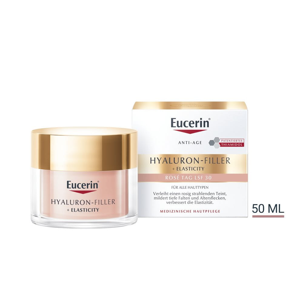 HYALURON-FILLER + ELASTICITY Tagespflege Rosé LSF 30 – Bild 1