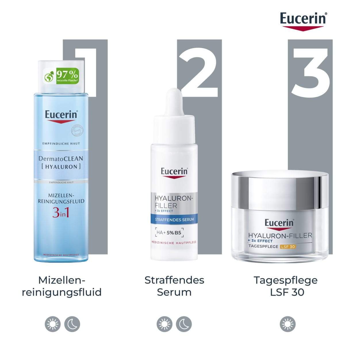 Hyaluron-Filler +3x Effect Tag LSF 30 Nachfüllkapsel – Bild 4