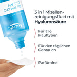 Eucerin DermatoCLEAN [HYALURON] Mizellen-Reinigungsfluid 3 in 1 – Bild 2