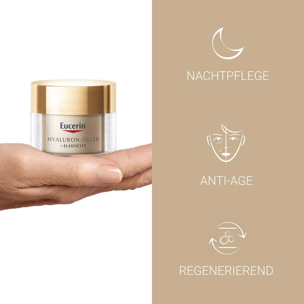 HYALURON-FILLER + ELASTICITY Nachtpflege – Bild 3