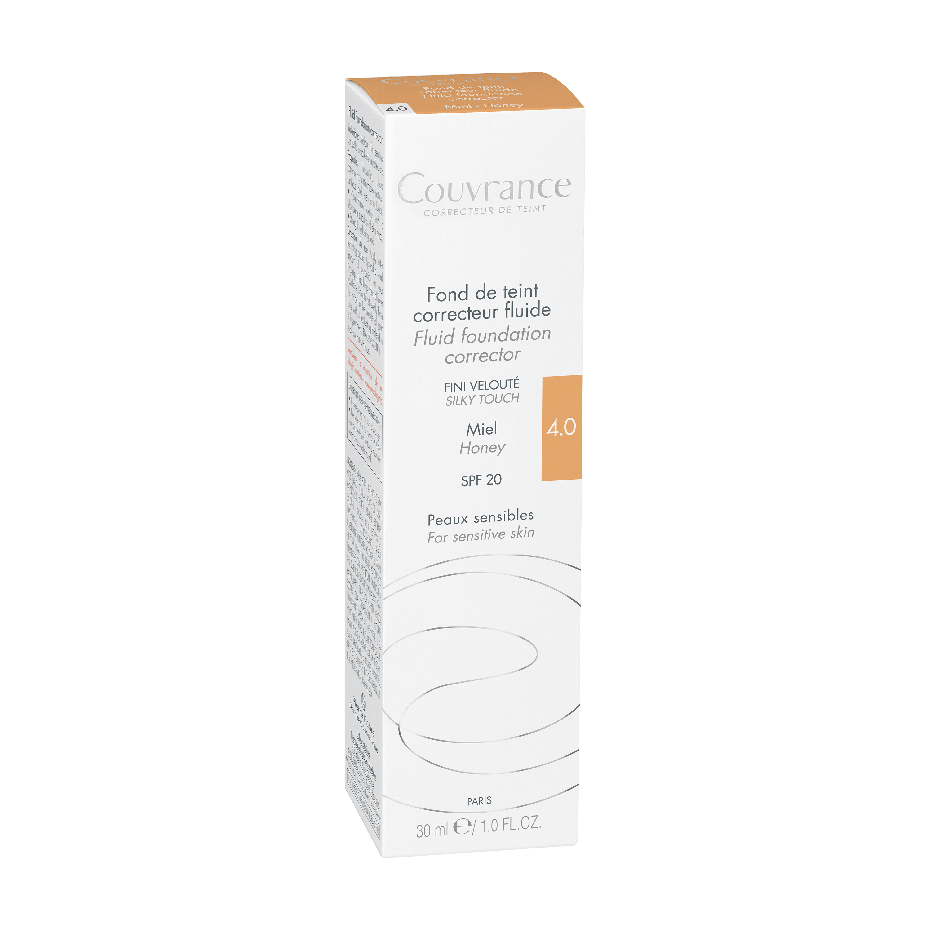 COUVRANCE Korrigierendes Make-up-Fluid Honig – Bild 2