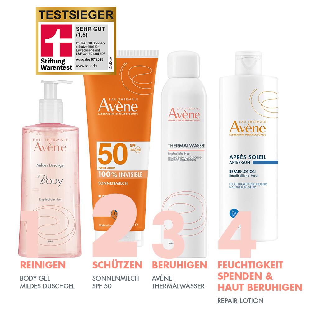 Sonnenpflege - Empfindliche Haut Sonnenmilch SPF 50 – Bild 2