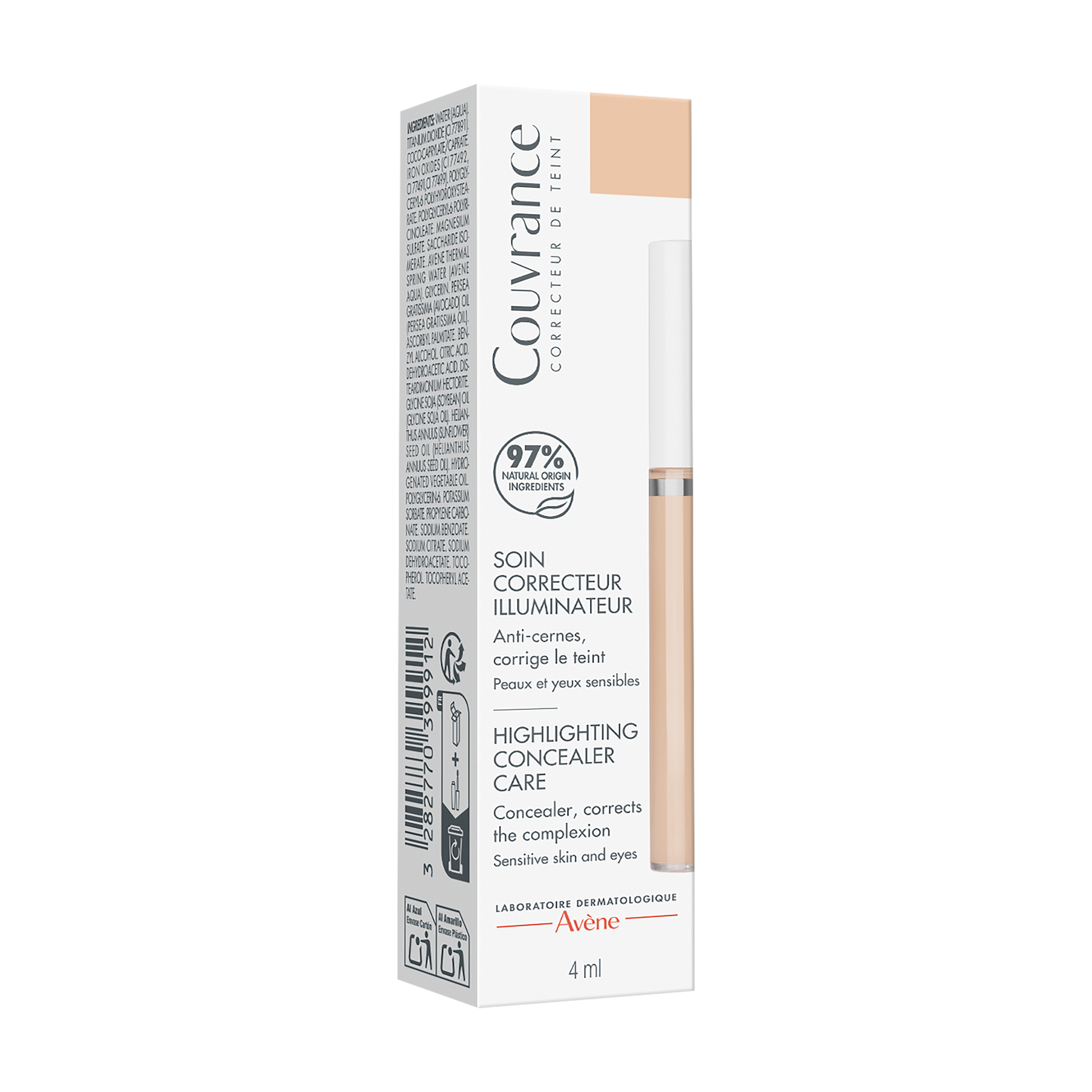 COUVRANCE korrigierender PFLEGE-CONCEALER – Bild 2