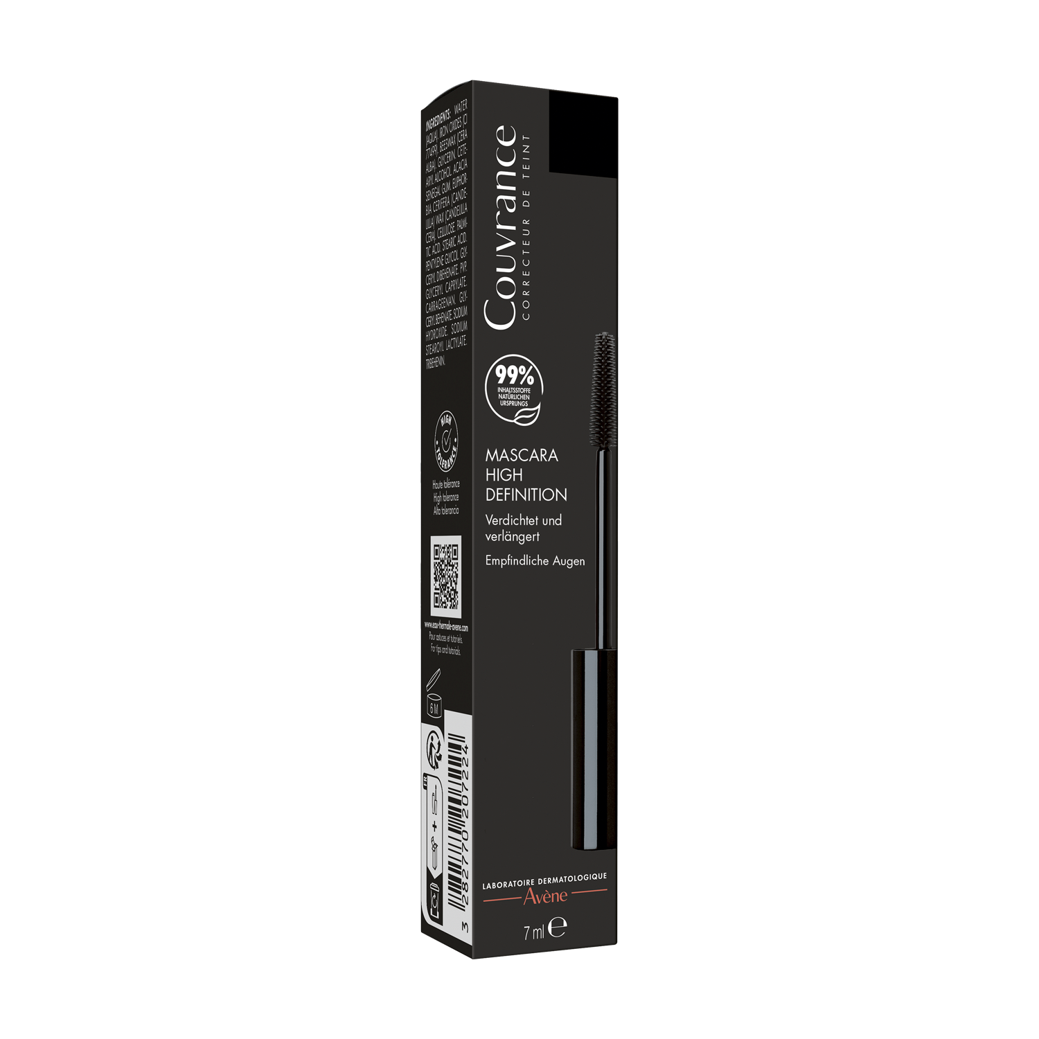 COUVRANCE High Definition Mascara Schwarz – Bild 2