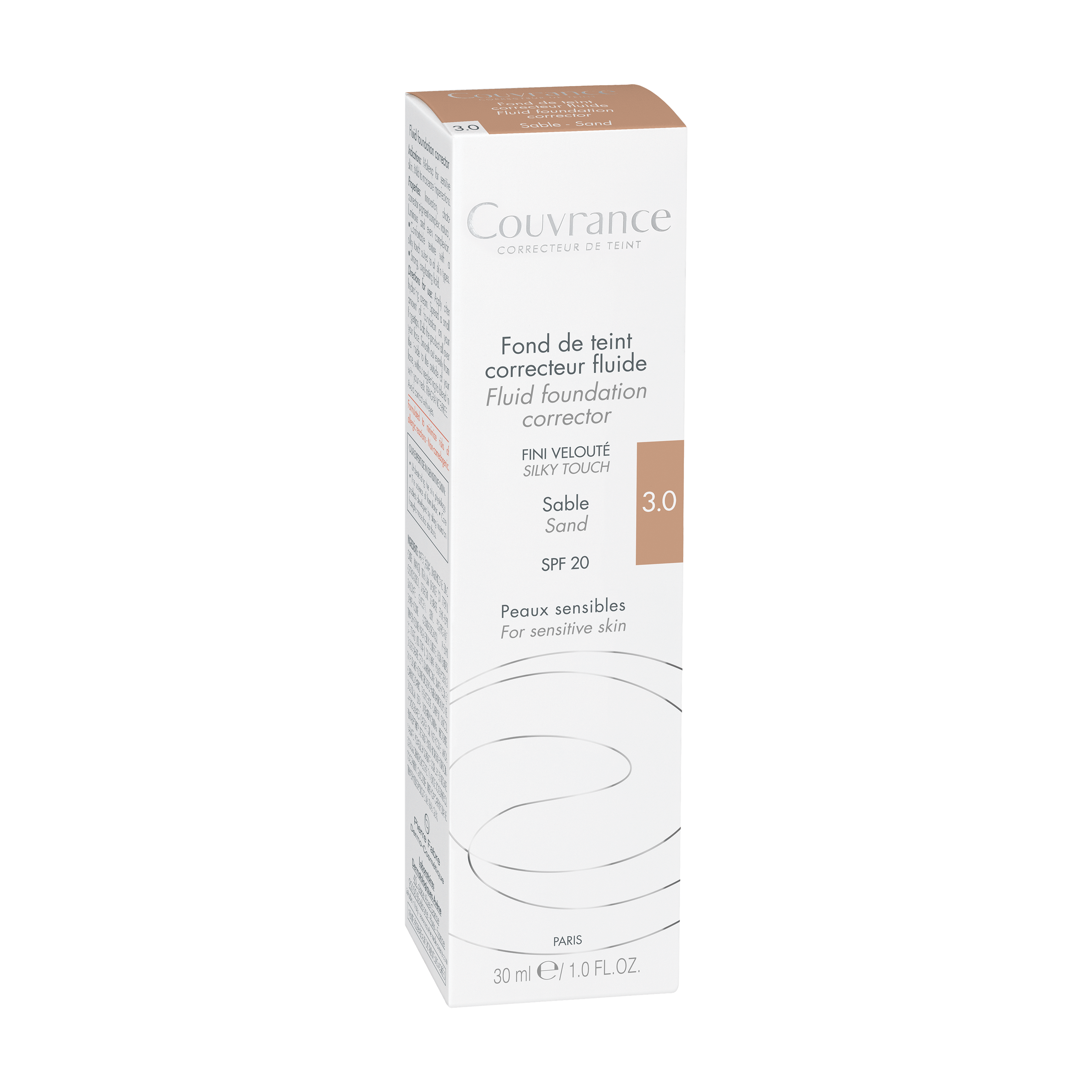 COUVRANCE Korrigierendes Make-up Fluid Sand – Bild 2
